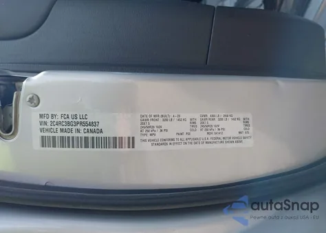 2023 Chrysler Pacifica Touring L Awd from USA, damaged, VIN 2C4RC3BG3PR554837